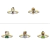 Disney Princesas - Anillos Ajustables