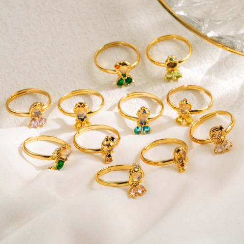 Disney Princesas - Anillos Ajustables