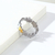Anillo Rompecabezas - Acero de titanio