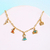 Pulseras Disney Princesas - Cobre chapado en oro
