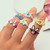 Anillos RINGUITOS de figuras - Ajustables - Merlina Tiendita