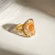 Anillo Anneliese 01 - Ajustable - Acero de titanio en internet