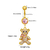 Piercing de ombligo Sweetness - Acero - tienda online