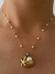 Collar Serenia - Acero chapado en oro