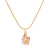 Collar princesas Barbie - Cobre - Merlina Tiendita