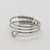 Anillo para la ansiedad doble ajustable- Acero Inoxidable - comprar online