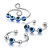 Anillo para la ansiedad ajustable - Evil Eye de Acero Inoxidable - comprar online
