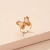 Anillo mariposa de acrílico