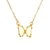 Collar mariposa de cristal - tienda online