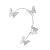 Clip de oreja con zirconias - buy online