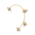 Clip de oreja con zirconias - buy online