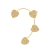 Image of Clip de oreja con zirconias