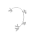 Image of Clip de oreja con zirconias