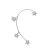 Clip de oreja con zirconias - online store