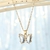 Imagen de Collar Mariposa de cristal