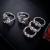 Set x5 anillos - Moon - buy online