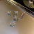 Clip de oreja Butterfly con strass - buy online