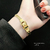 Imagen de Pulsera Belt - Acero de Titanio Chapado en Oro