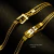 Pulsera Belt - Acero de Titanio Chapado en Oro