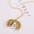Collar girasol con apertura y frases