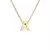 Collar de Iniciales - Acero de titanio - comprar online