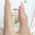 Anillos de cobre bañados en oro - Cute Bear - Heart - Butterfly