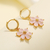 Aros Bloom Flowers - Cobre - Merlina Tiendita