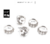 Imagen de Set x5 anillos - Moon