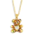 Collar Osito Teddy - Cobre chapado en oro en internet