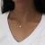 Collar doble corazón simple on internet