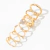 Set x7 anillos mariposa - comprar online