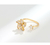 Anillo Florcita Giratorio - Ajustable