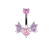 Piercing de ombligo Mermaid - Acero