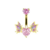 Piercing de ombligo Mermaid - Acero - comprar online