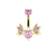 Piercing de ombligo Mermaid - Acero - comprar online