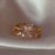 Anillos Bloom 06 - Ajustable - Cobre chapado en oro