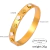 Pulsera Van Cleef Lucky - Acero chapado en oro - Merlina Tiendita