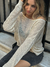 BLUSA CALADA CUELLO BOTE (art.420) - comprar online