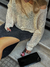 BLUSA CALADA CUELLO BOTE (art.420) - tienda online