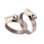Abrazadera banda estampada de 9 mm. Inoxidable 304 - comprar online