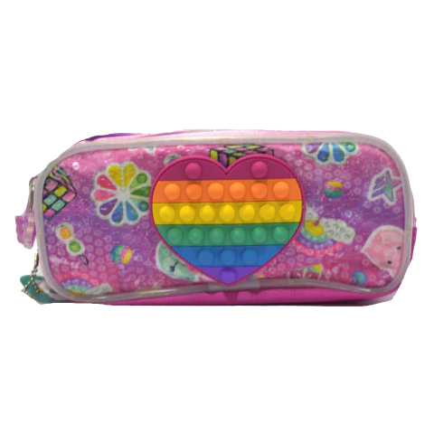 Cartuchera Footy Popit 2 cierres