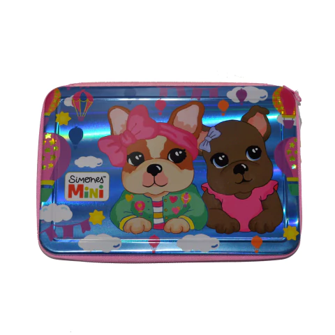 Cartuchera Simones lata 1 cierre