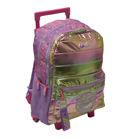 Mochila C/carro 18" - Skora Think Happy Shine