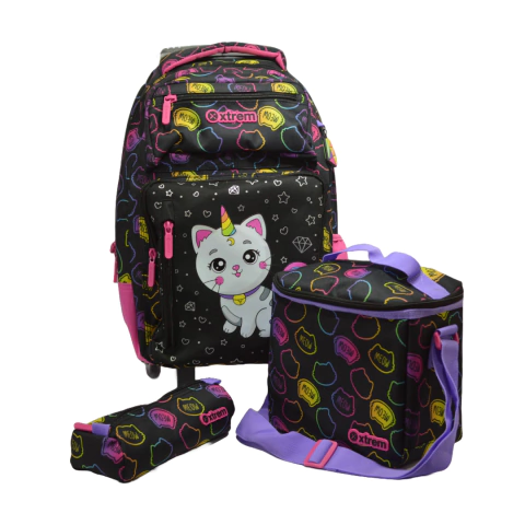 Mochila Xtrem pack carrito c/lunchera y cartuchera - comprar online