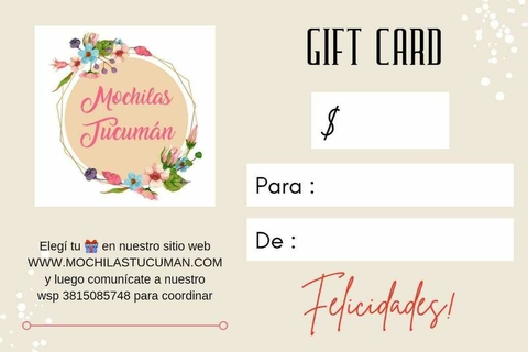 Gift Card - 40.000 PESOS