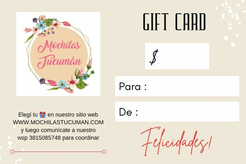 Gift Card - 50.000 PESOS