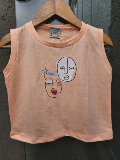 REMERA S/M CARAS (63317)