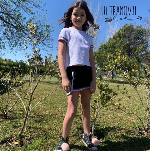 SHORT CON TIRA TEJIDA (23710) - comprar online