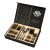 Juego de Cubiertos 24Pcs Acero Inox (Negros)