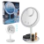 Espejo Circular Con Luz LED y Ventilador BF-522